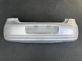 OEM preowned POLO 6R REAR BUMPER silver